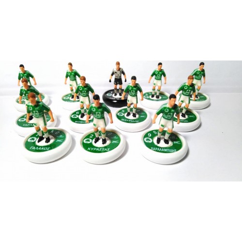 Subbuteo Andrew Table Soccer Panathinaikos 1983-84 on WSB Professional Bases